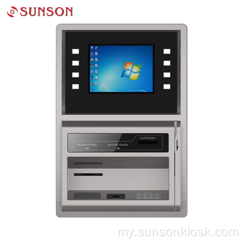 AD Player ဖြင့် Wall-Mount Simplified ATM ကိုအသုံးပြုသည်